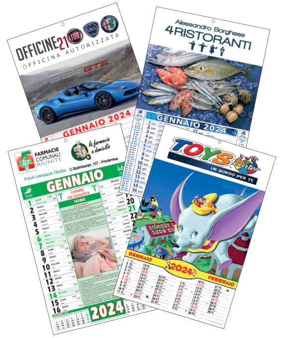 Calendari e agende personalizzati a prezzi economici ❤️ AGM