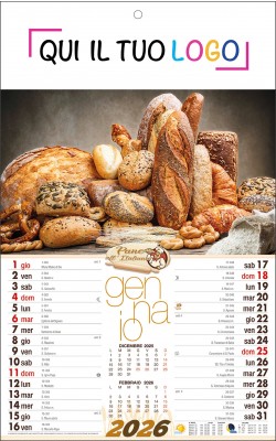 Calendari personalizzati Pane 2026