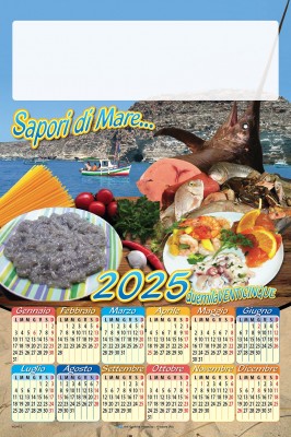 Calendari personalizzati poster Pesce