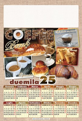 Calendari personalizzati poster Caffè