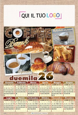 Calendari personalizzati Caffè poster