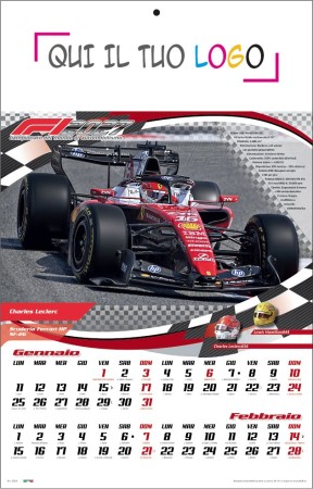Calendari personalizzati Formula uno 2027