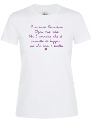 T-shirt rinascerei femmina