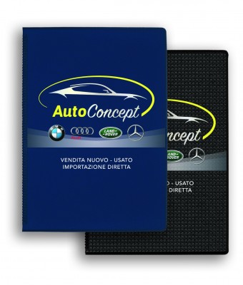 Porta documenti personalizzati due ante in carbonio o in tam - PL-440