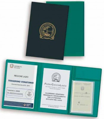 Portadocumento caccia personalizzato- Pc-014