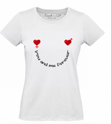 T-shirt You and Me Forever