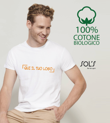 T-shirt personalizzate Sol's EPIC cotone biologico