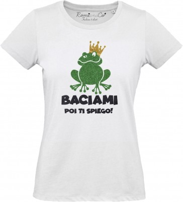 T-shirt Baciami poi ti spiego