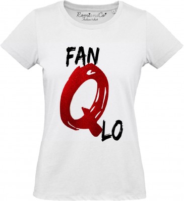 T shirt Fan Q Lo personalizzata RomiandCo