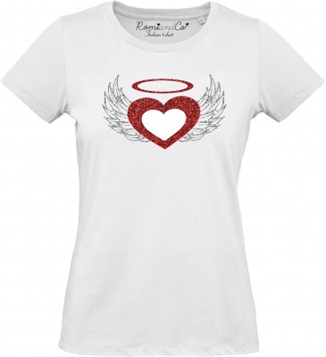 T-shirt Cuore Alato