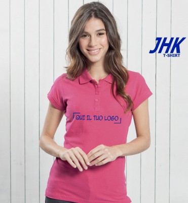 Polo personalizzate JHK Regular Lady