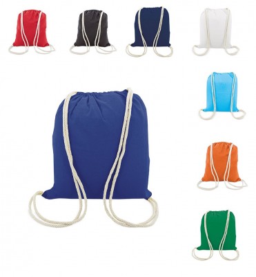 Sacca zaino in cotone