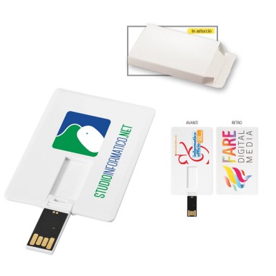 USB Card personalizzate - 1068 - 8 GB
