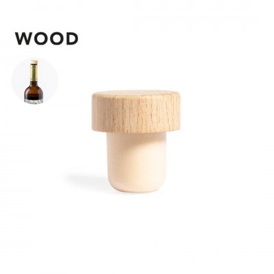 Tappo Legno per Bottiglia Vino 1946