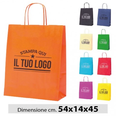 Sacchetti personalizzati Colorati 54x14x45