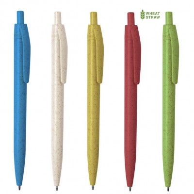 Penna personalizzata paglia ecologica - Straw