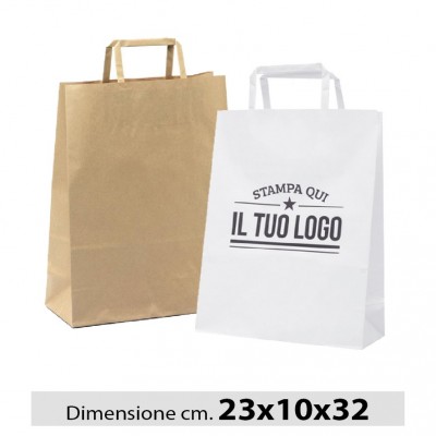 Sacchetti personalizzati Carta - Piattina23