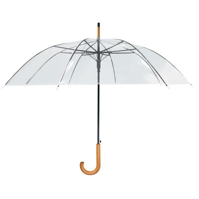 Ombrelli personalizzati con logo in pvc trasparente