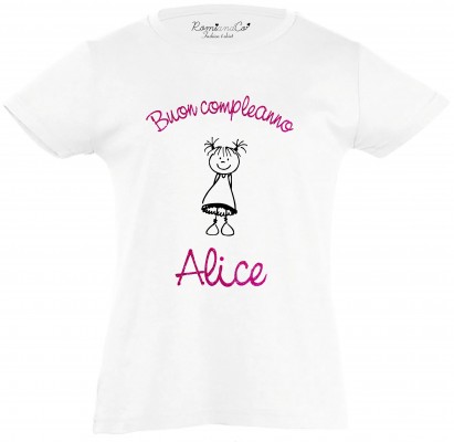 T-shirt Buon Compleanno