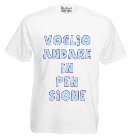 VOGLIO ANDARE IN PENSIONE