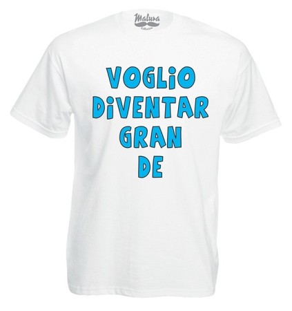 VOGLIO DIVENTAR GRANDE