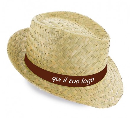 Cappelli personalizzati paglia Colonia