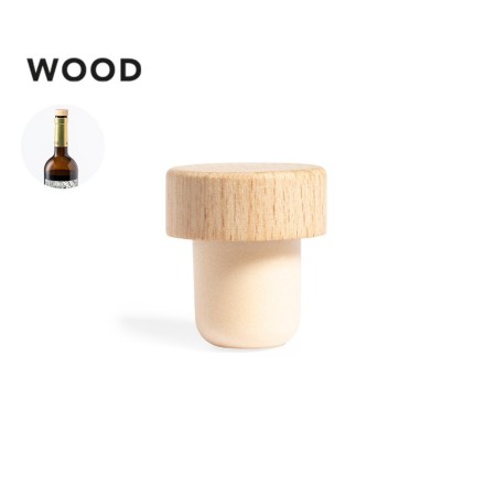 Tappo Legno per Bottiglia Vino 1946