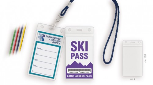 Portabadge/Pass personalizzati a tracolla - 262