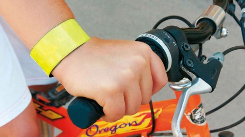 Bracciale in pvc catarinfrangente