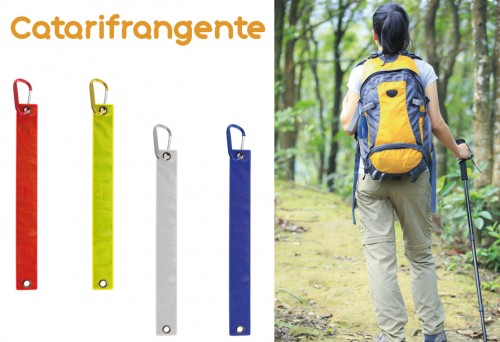 Portachiavi personalizzati catarifrangenti - 4530 Scrub