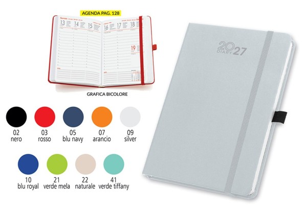 Agende personalizzate tascabili settimanali Moleskine 2027