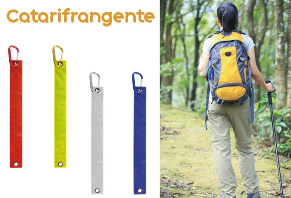 Portachiavi personalizzati catarifrangenti - 4530 Scrub