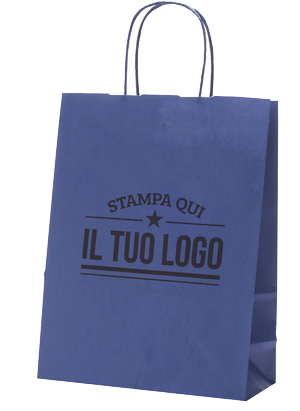 SACCHETTI PORTA GILET PLASTICA BLU ROBUSTI E NUOVI 11x17x21 - Foto 5