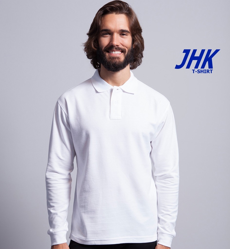 Polo manica clearance lunga personalizzate
