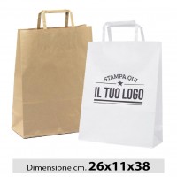 Sacchetti personalizzati Carta - Piattina26