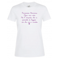 T-shirt rinascerei femmina