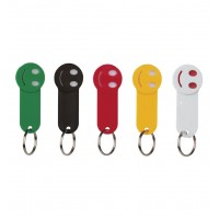 Portachiavi con gettone Smile E14049