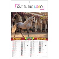 Calendari personalizzati Cavalli 2027