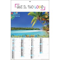 Calendari personalizzati Paesaggi Tropicali 2027