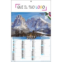 Calendari personalizzati monti 2027