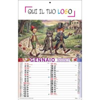 Calendari personalizzati Cartoni e fumetti 2027