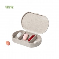 Portapillole in fibra di Bambù