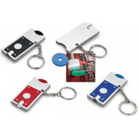 Portachiavi personalizzati portagettone con luce - 782 Ghetty