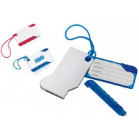 Badge bagagli personalizzati con penna - TM101