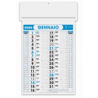 Calendari personalizzati olandese Girafoglio blu 2026