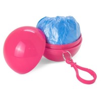 Poncho impermeabile in pallina portachiavi