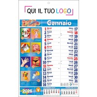 Calendari personalizzati cabala 2026