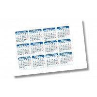 Biglietti da visita con calendario Calendovisita - 018