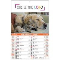 Calendari personalizzati cani e gatti 2027