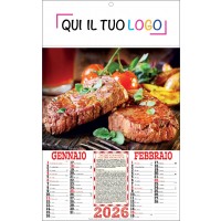 Calendari personalizzati carne cotta 2026
